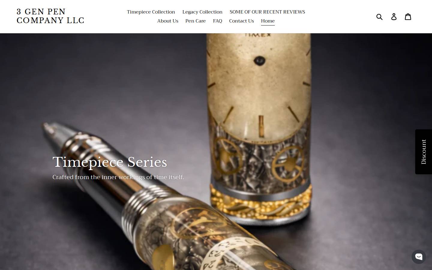 3genpens.com homepage screenshot