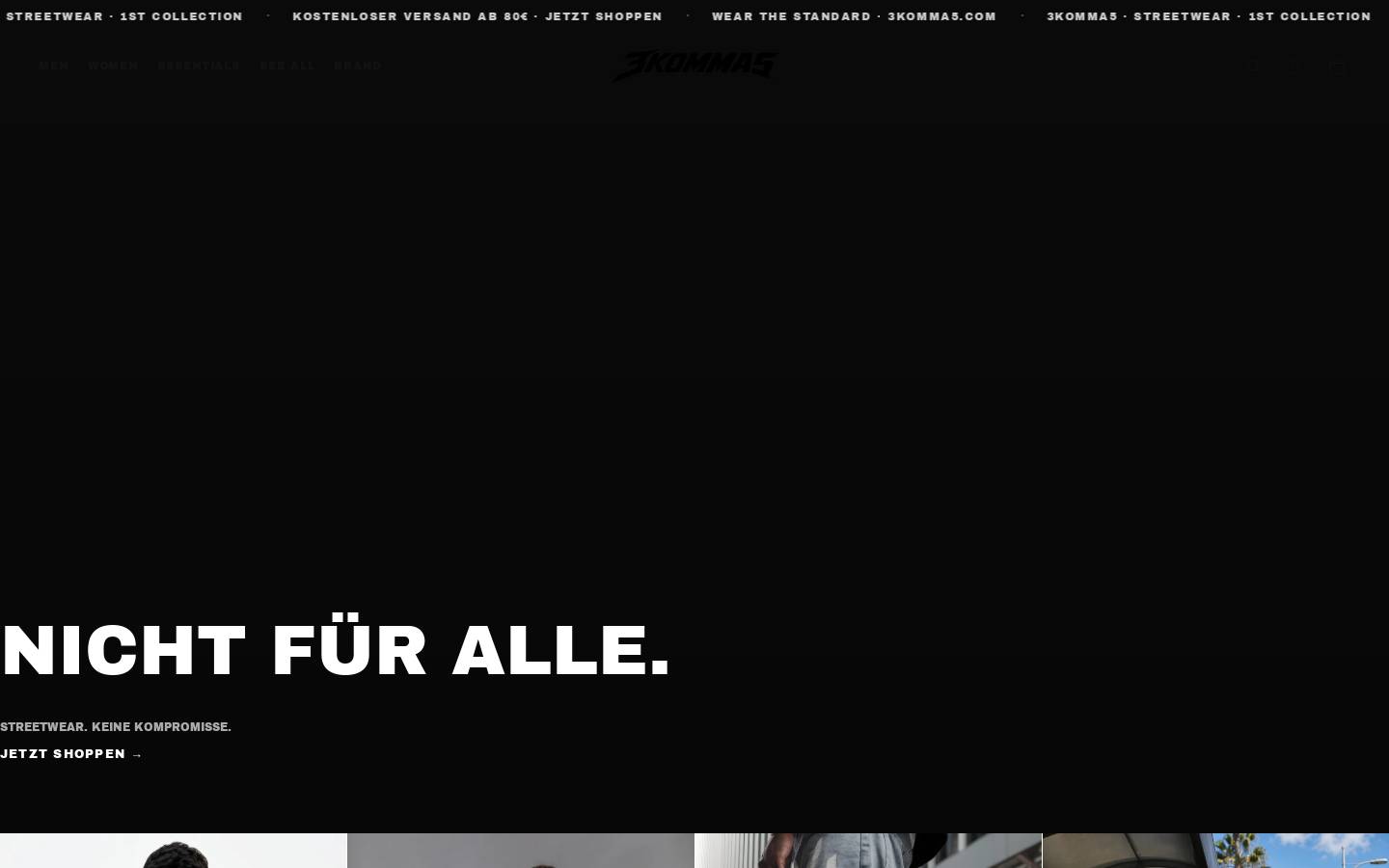 3komma5.com homepage screenshot
