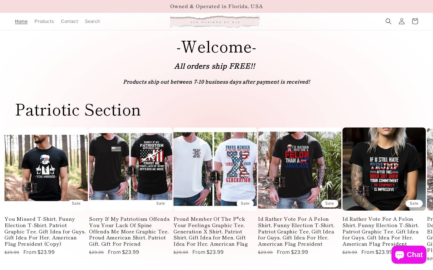 3ledesigns.com homepage screenshot