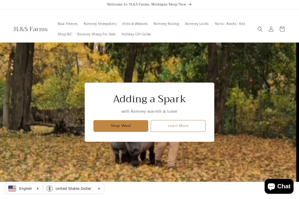 3lsfarms.com homepage screenshot