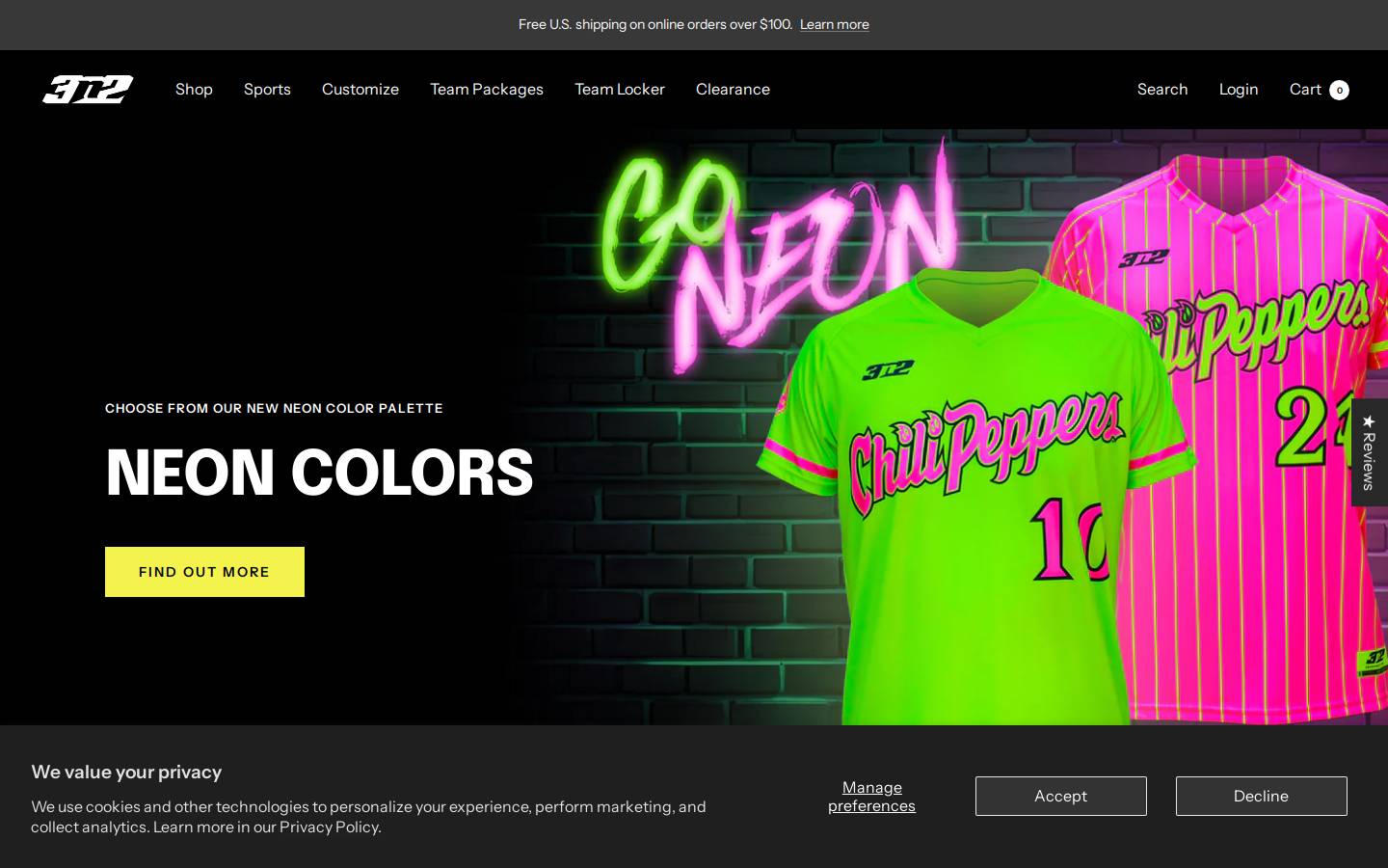 3N2 homepage screenshot