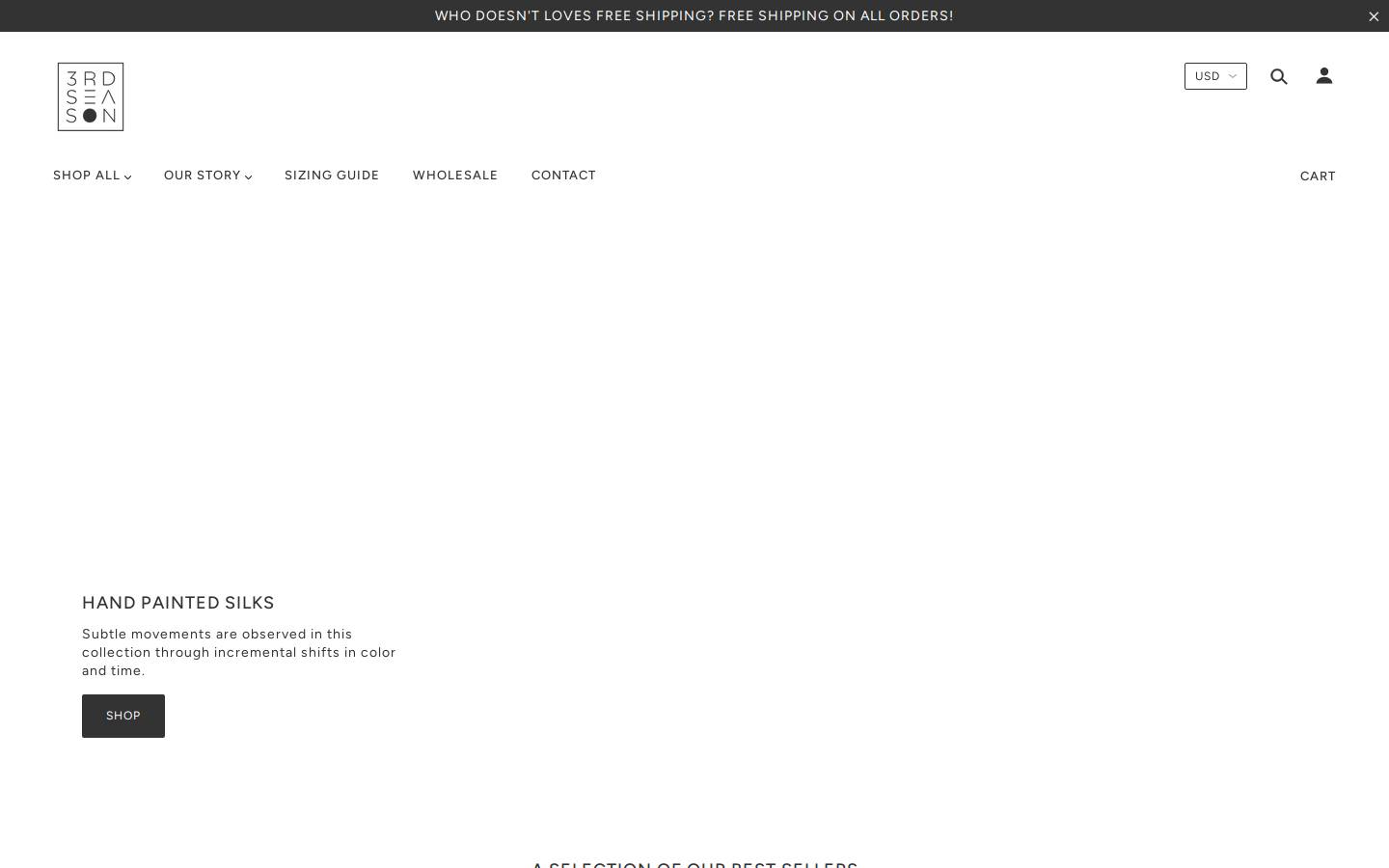3rdseasondesigns.com homepage screenshot