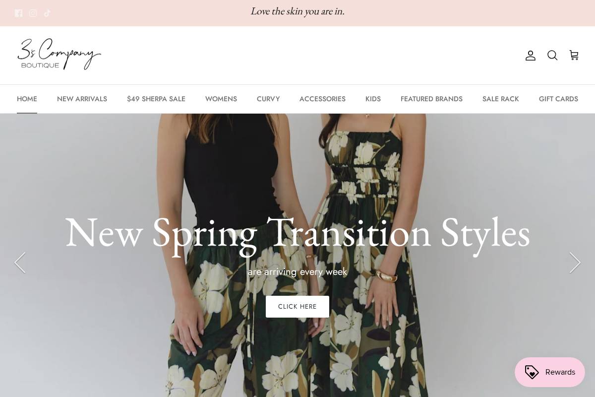 3scompany.ca homepage screenshot