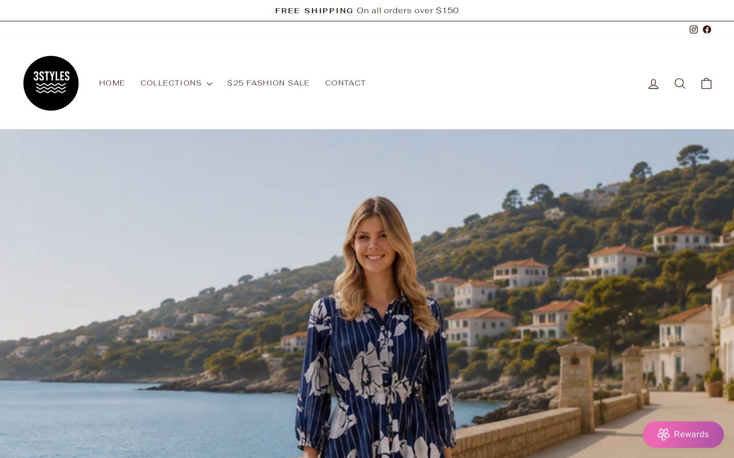 3styles.com.au homepage screenshot