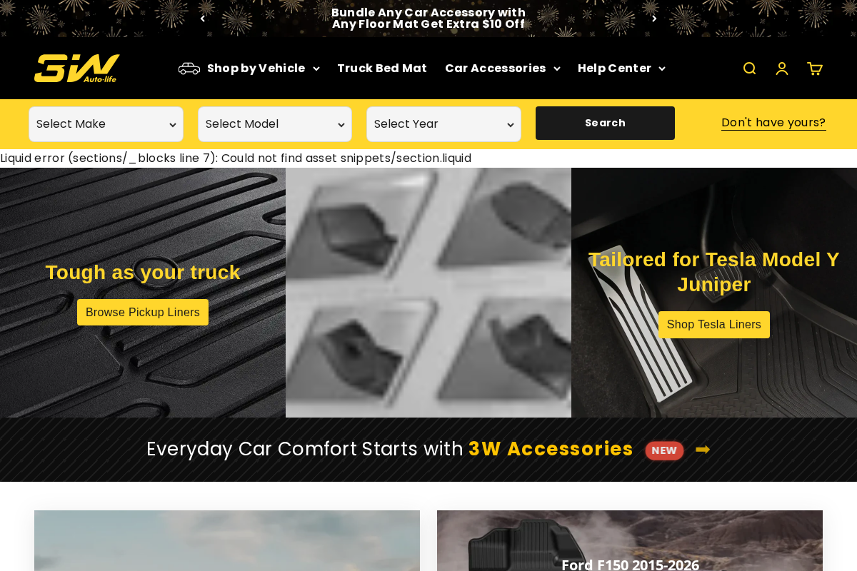 3Wliners homepage screenshot