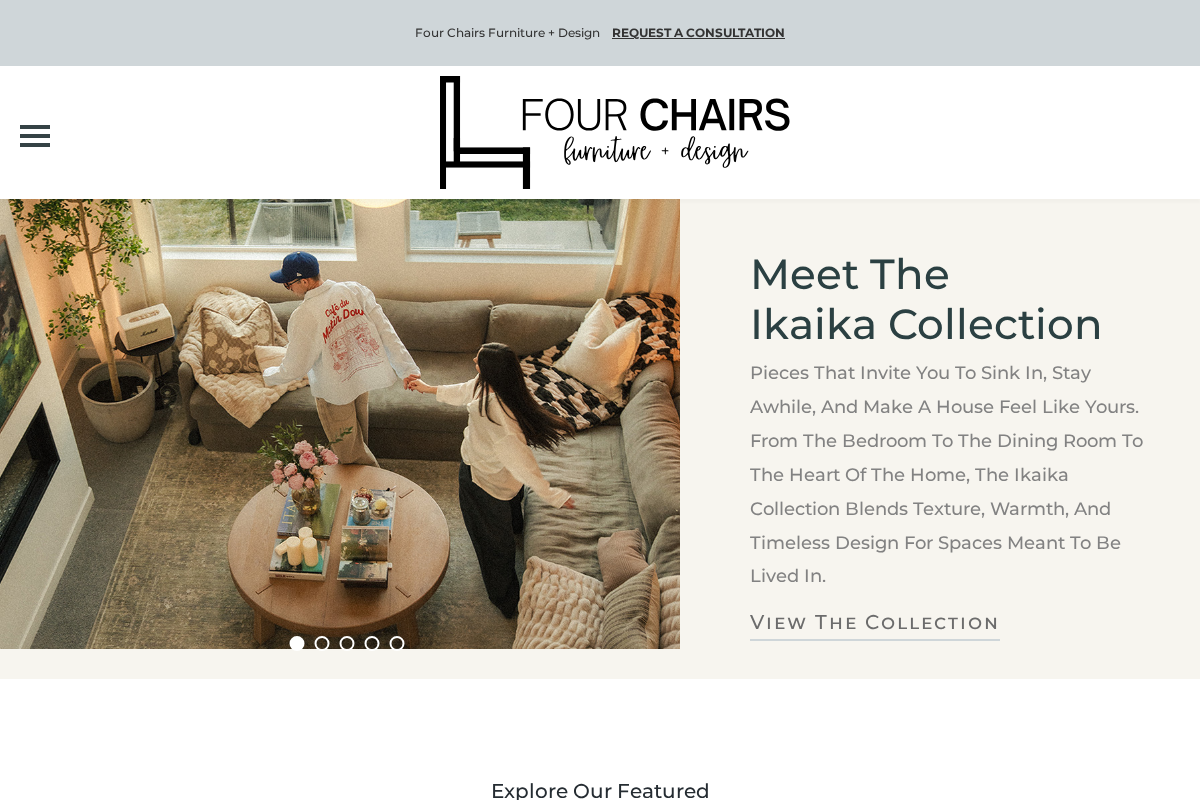 4-chairs.com homepage screenshot