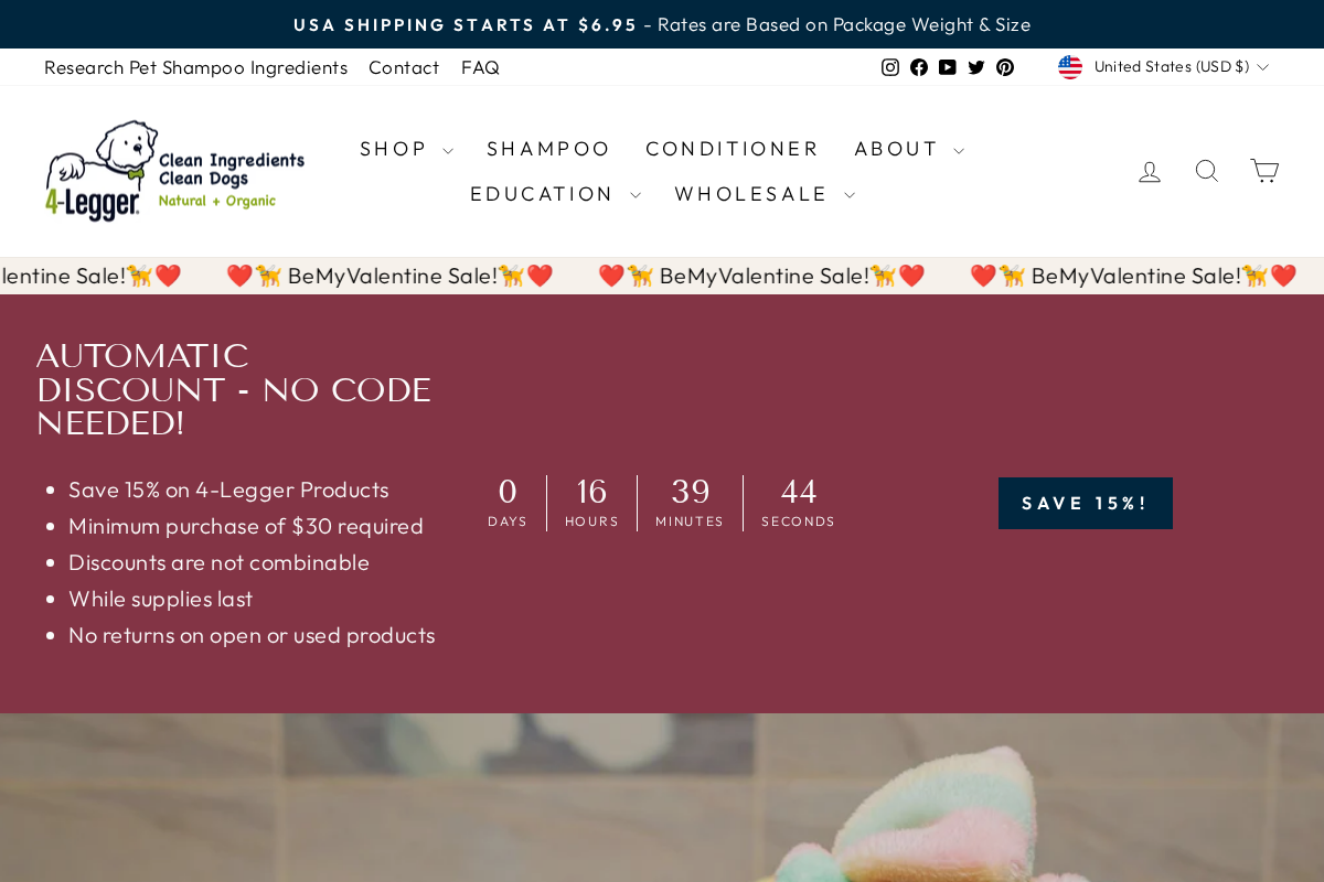 4-legger.com homepage screenshot