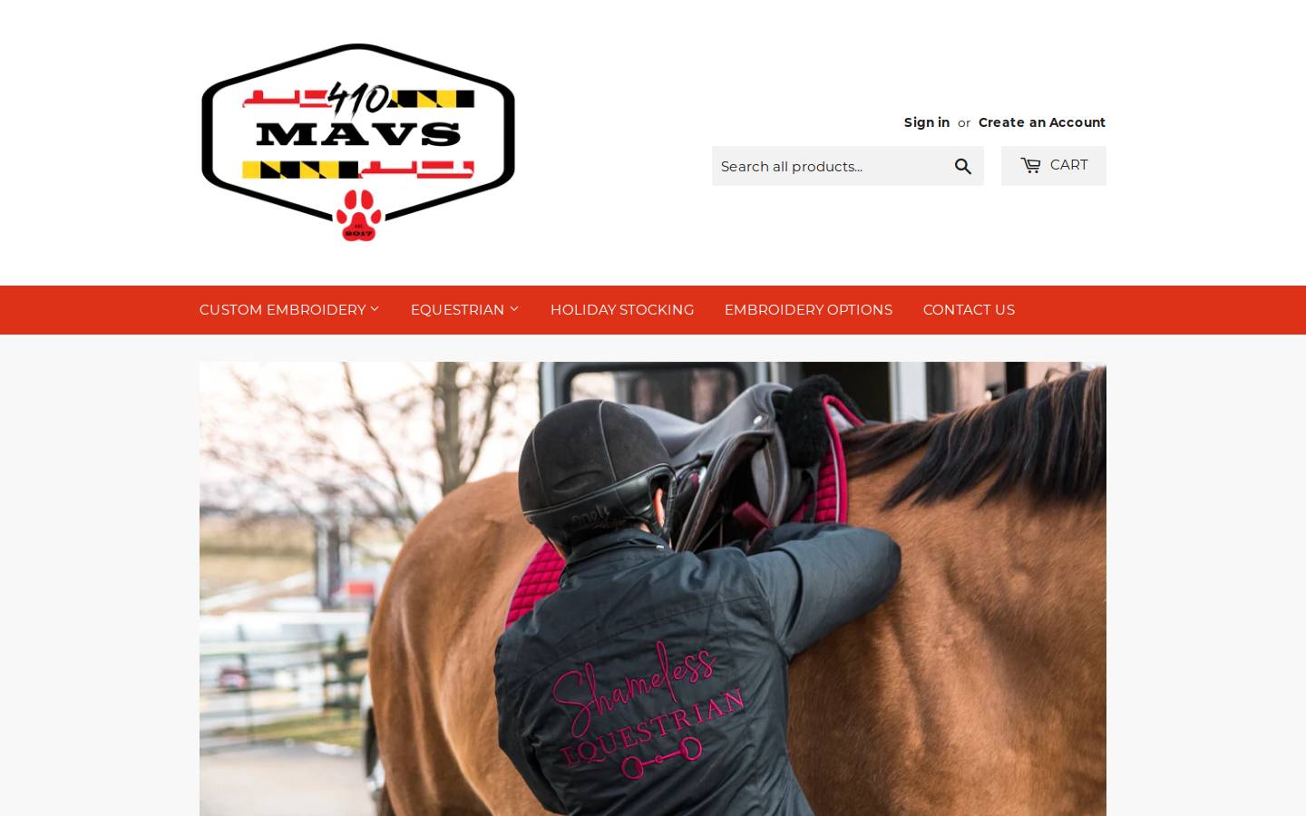 410mavs.com homepage screenshot