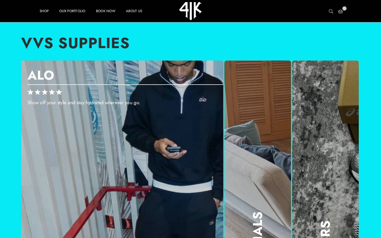 41karats.com homepage screenshot