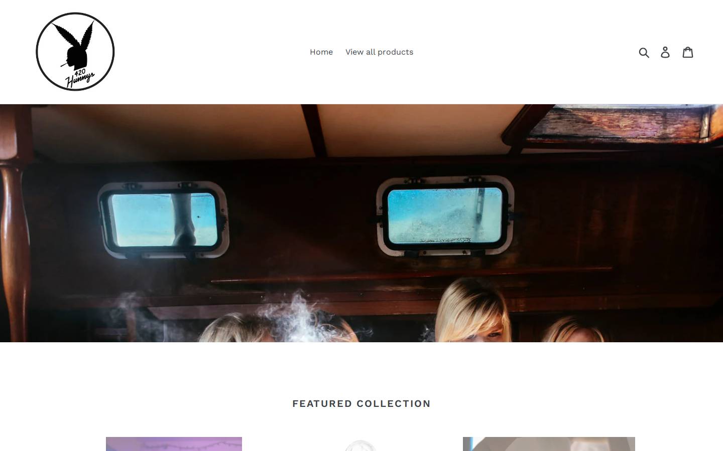 420hunnys.co homepage screenshot