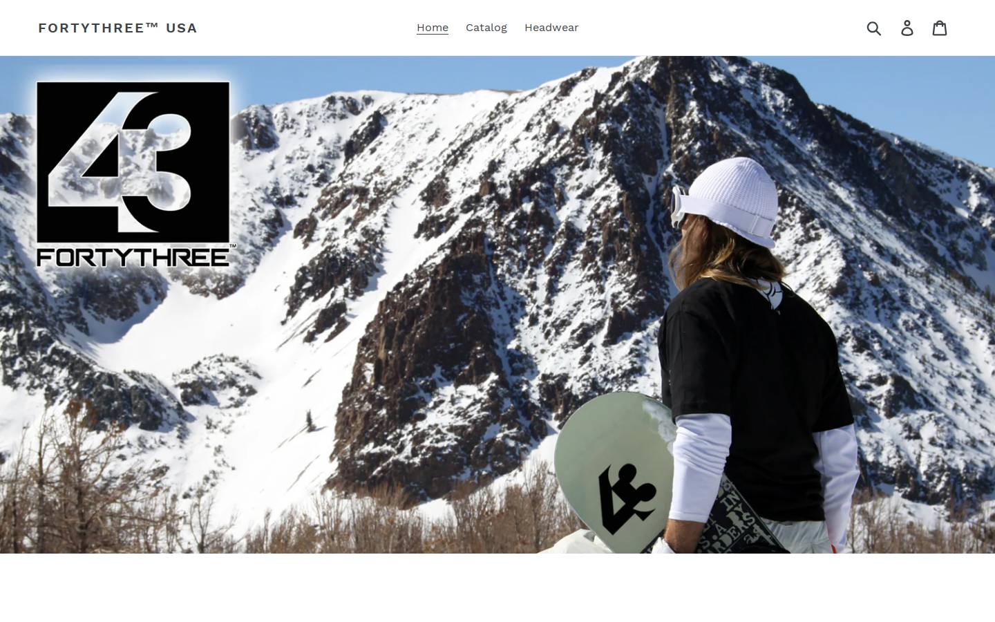 43usa.com homepage screenshot