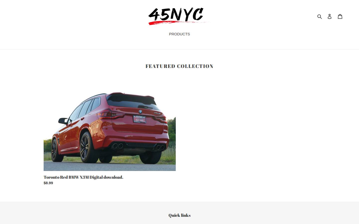 45nyc.live homepage screenshot