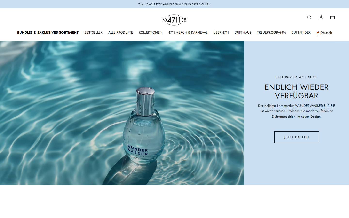 4711.com homepage screenshot