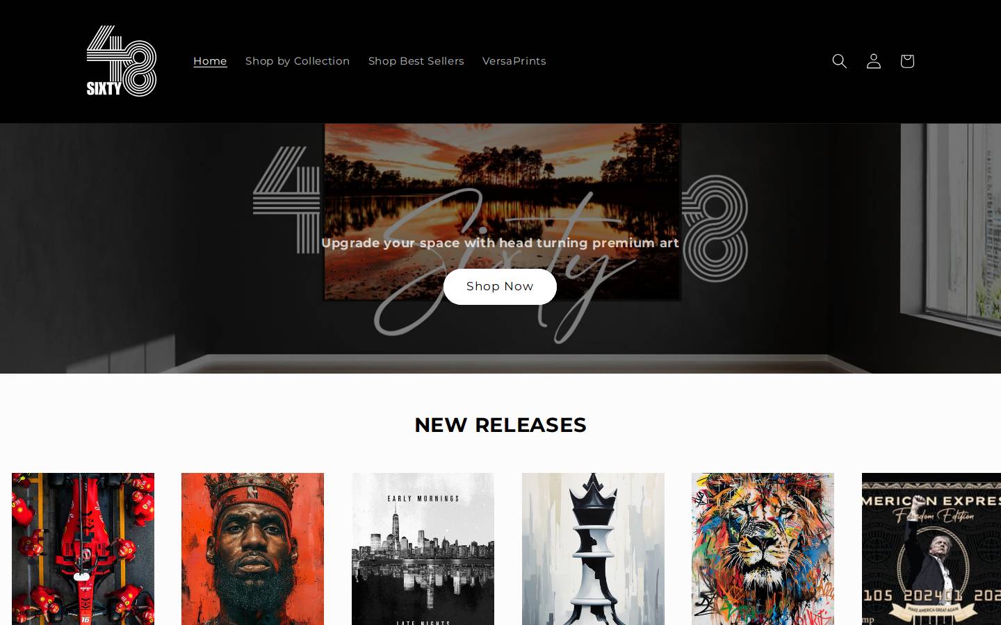 48sixty.com homepage screenshot
