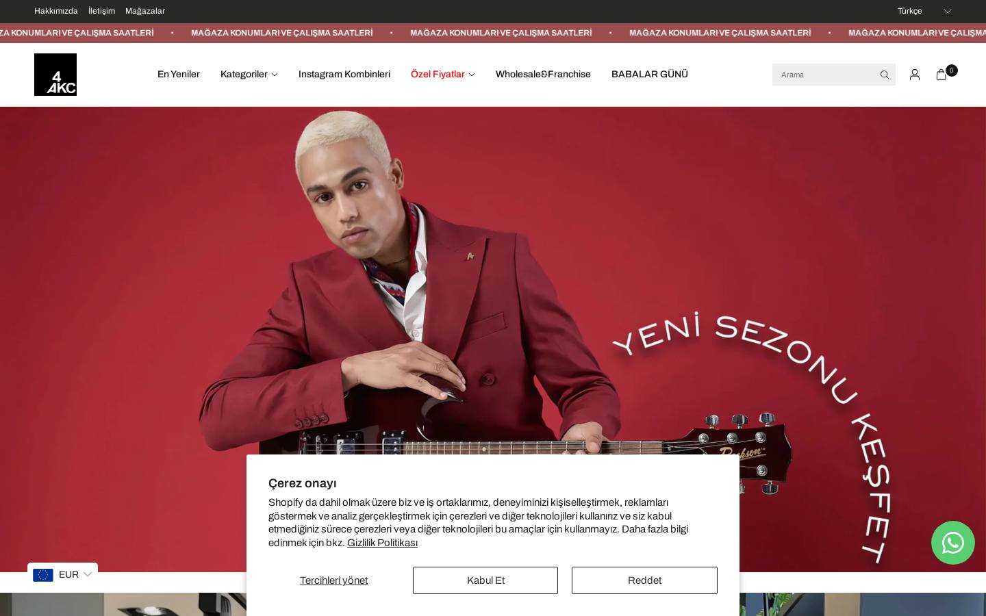 4akc.com homepage screenshot