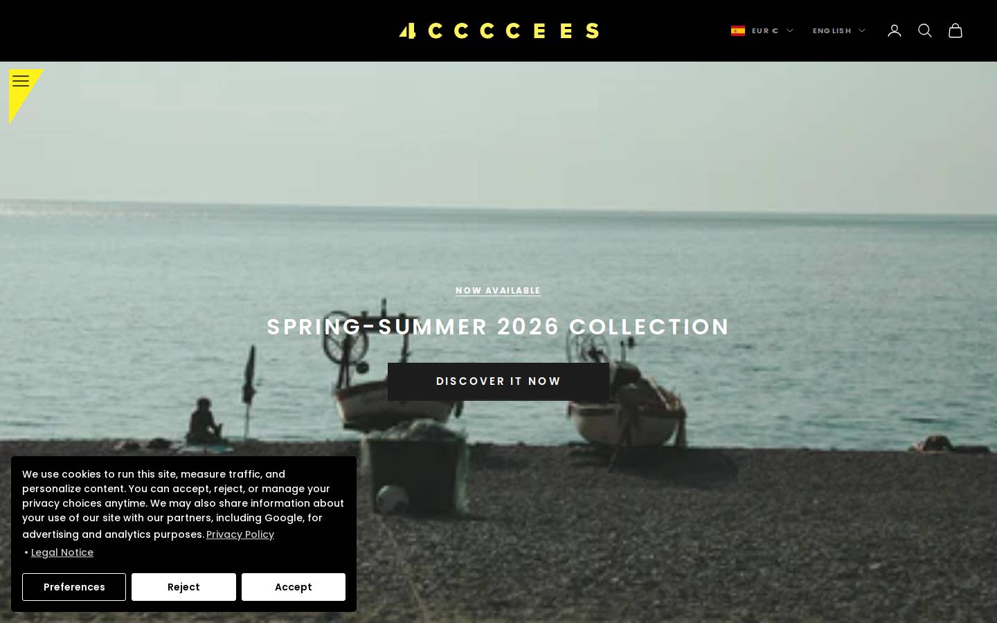 4ccccees.com homepage screenshot