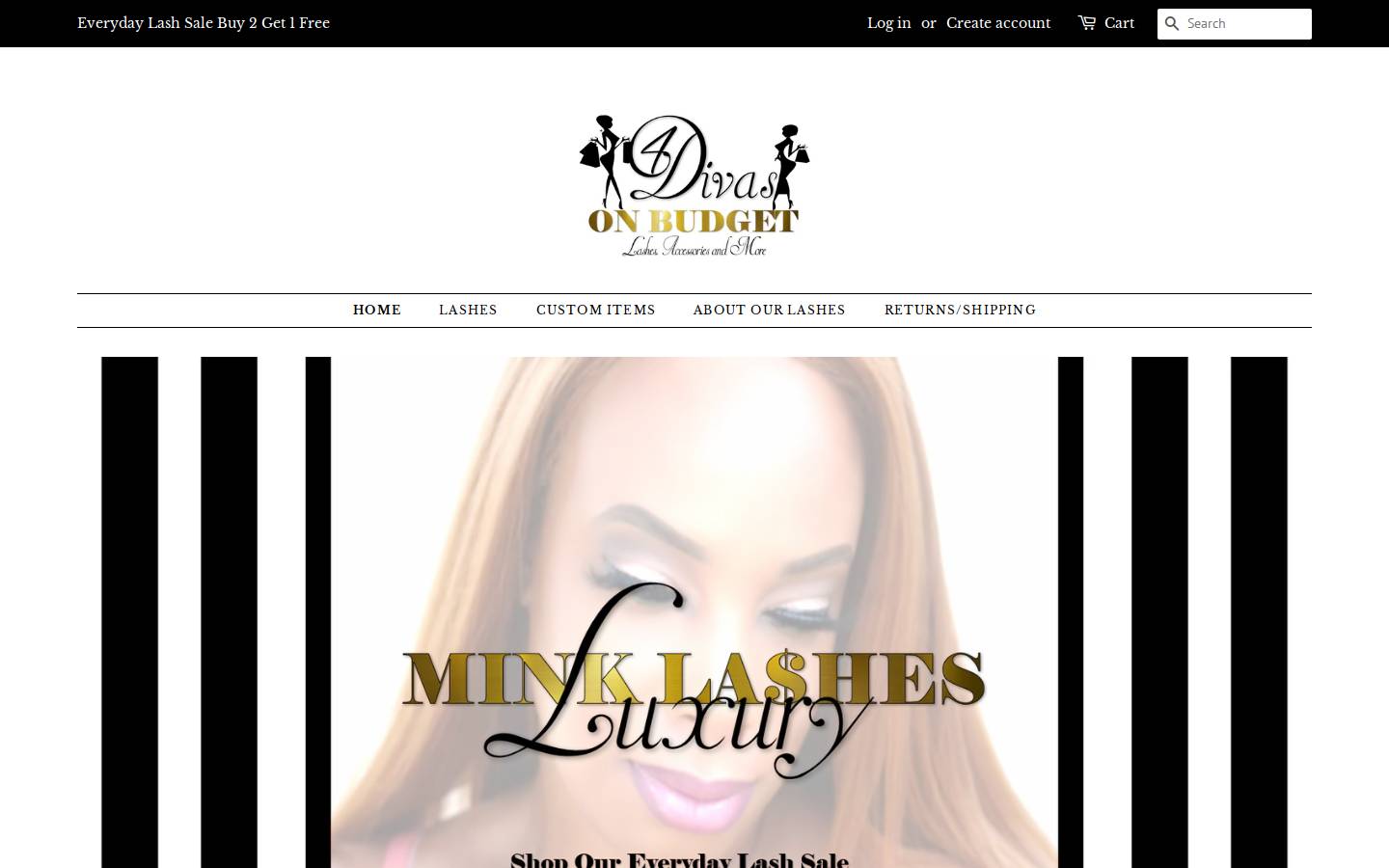 4divasonbudget.com homepage screenshot