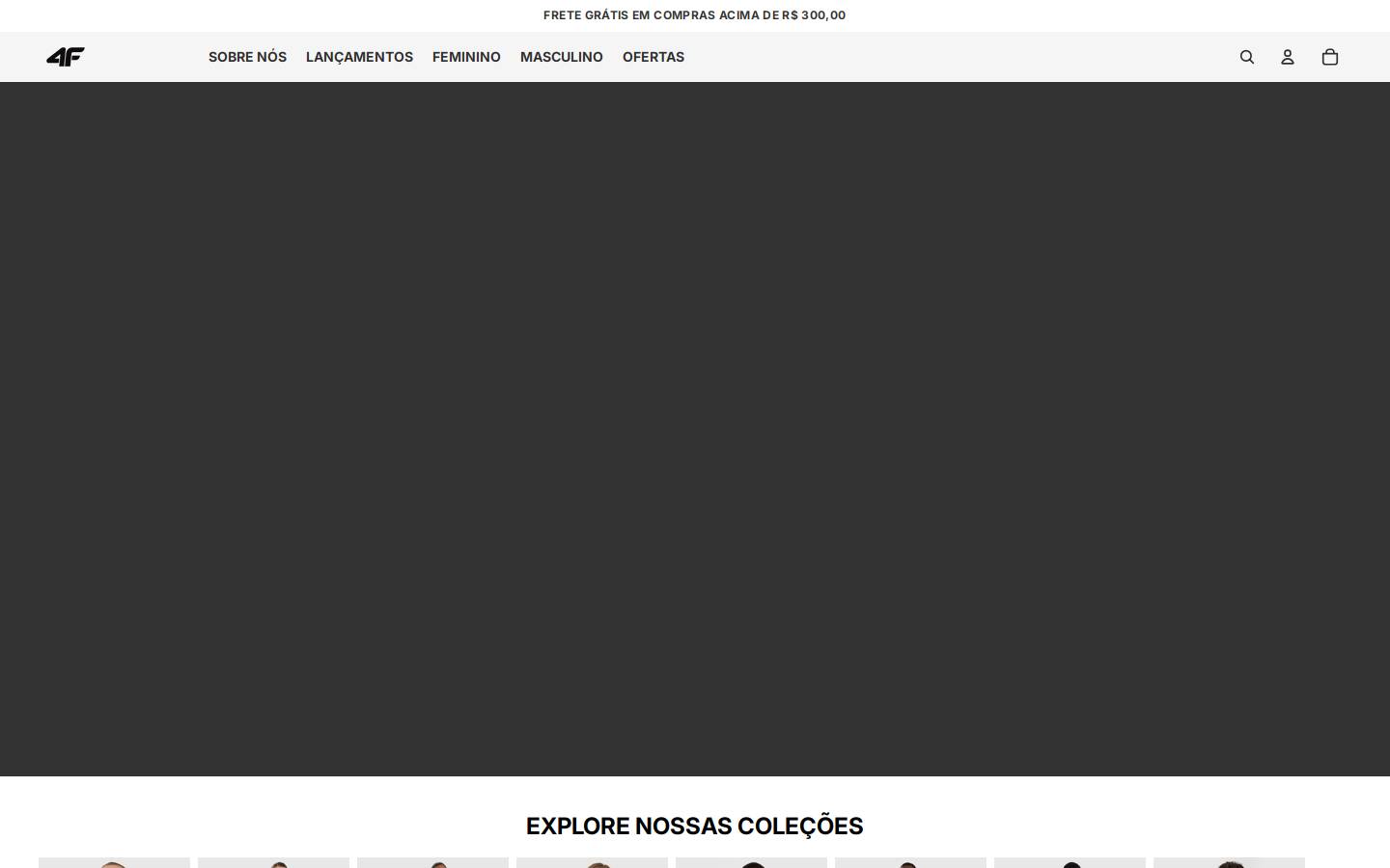 4fstore.com.br homepage screenshot