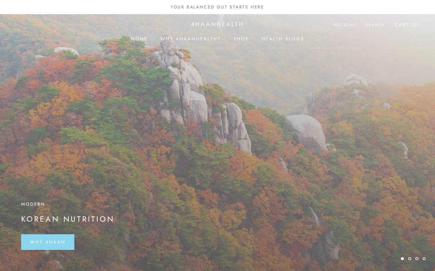 4haanhealth.com homepage screenshot