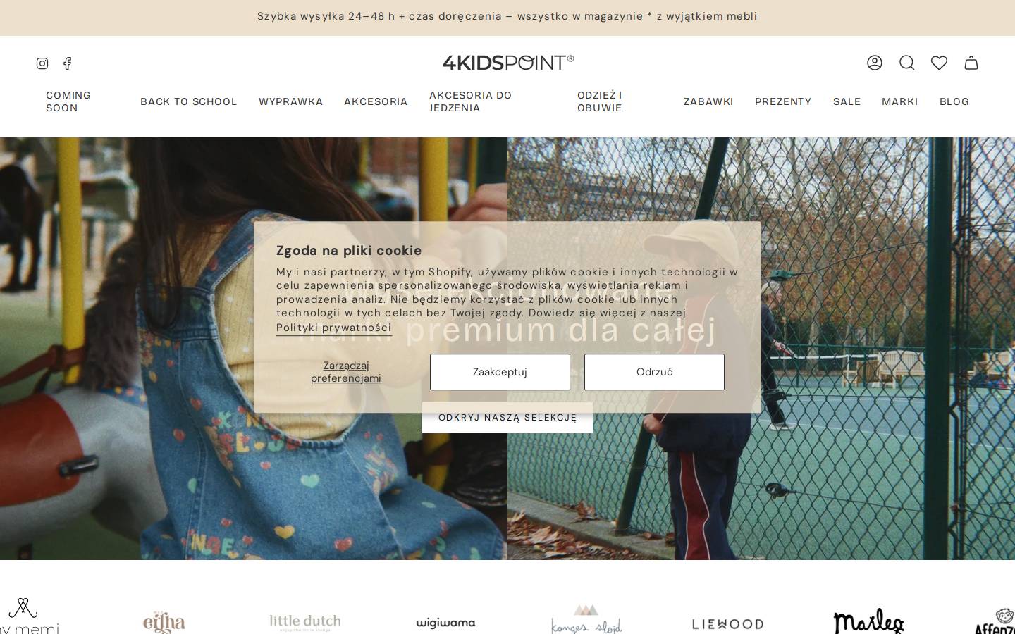 4kidspoint.pl homepage screenshot