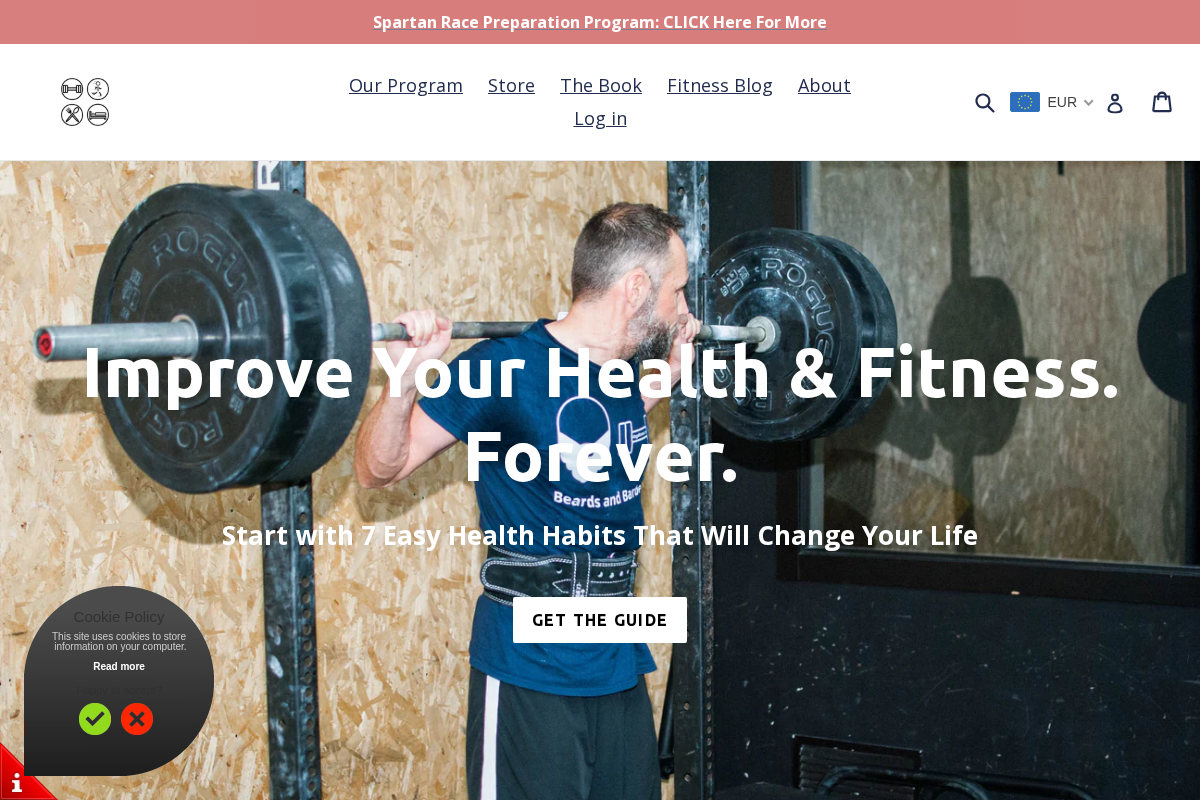 4legsfitness.com homepage screenshot