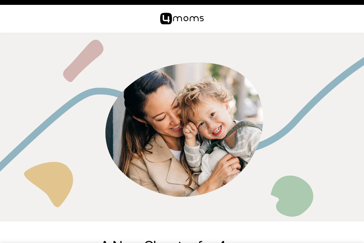 4moms homepage screenshot