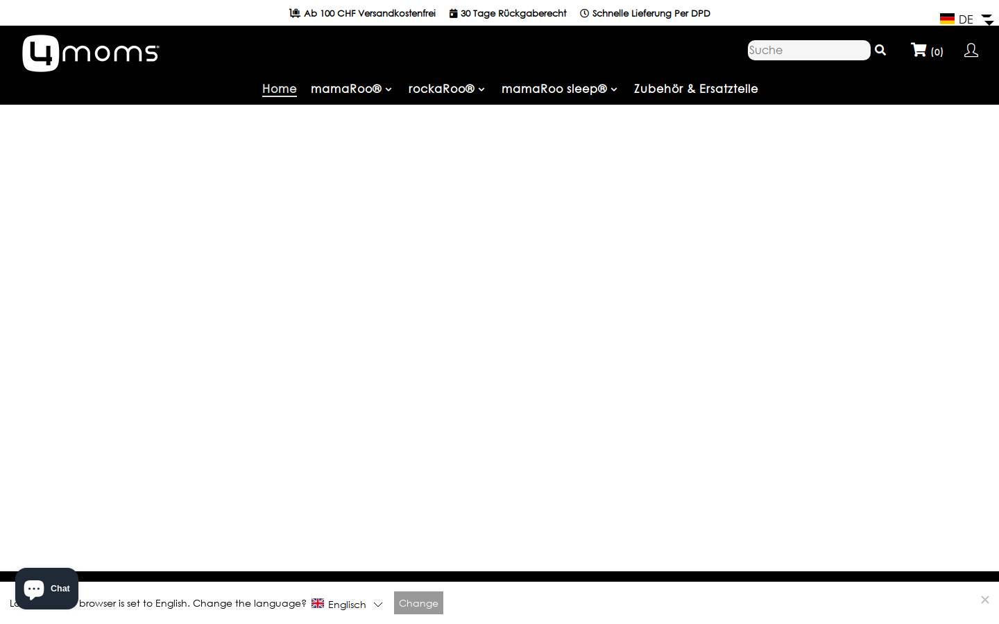 4moms homepage screenshot