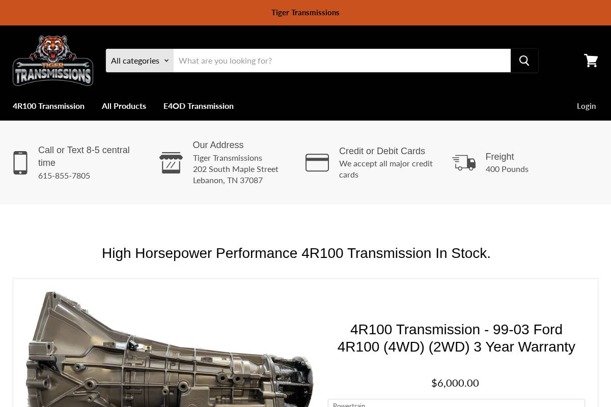 4r100.com homepage screenshot