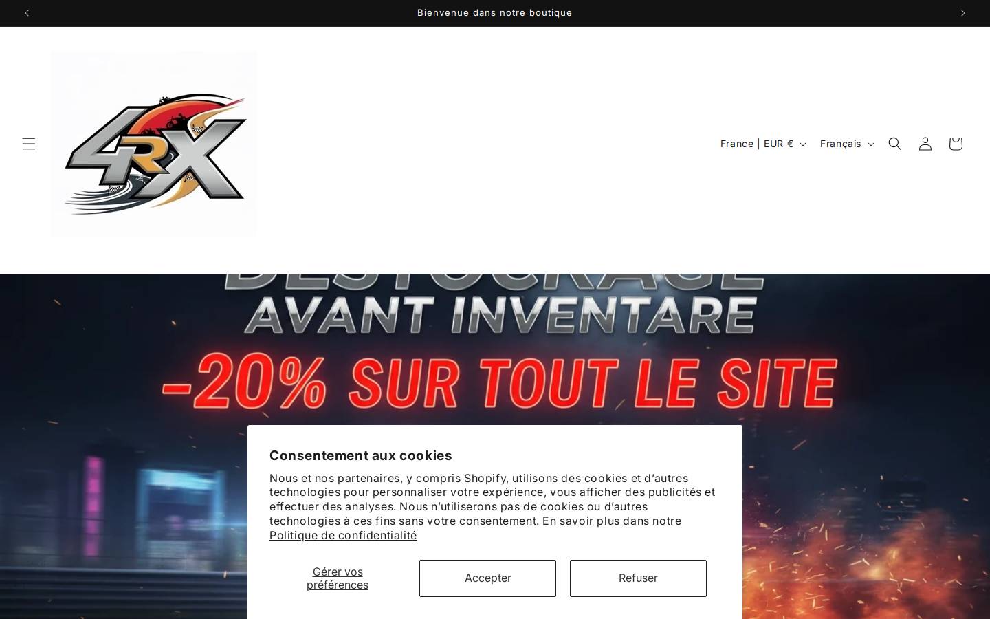 4RX homepage screenshot