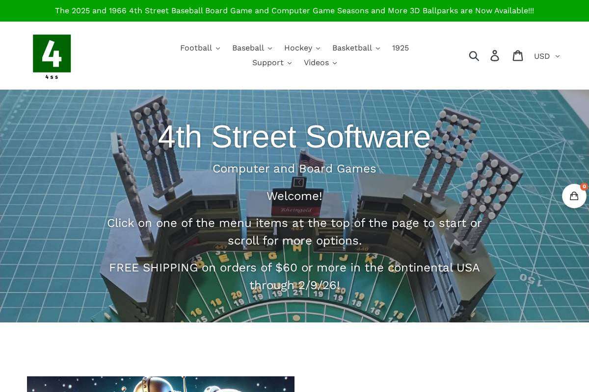 4th-street-software.com homepage screenshot