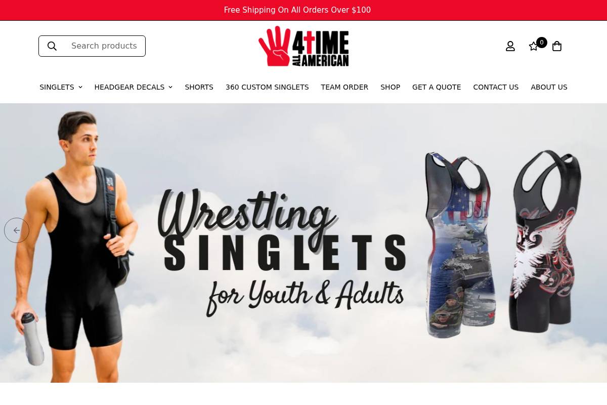 4Time homepage screenshot