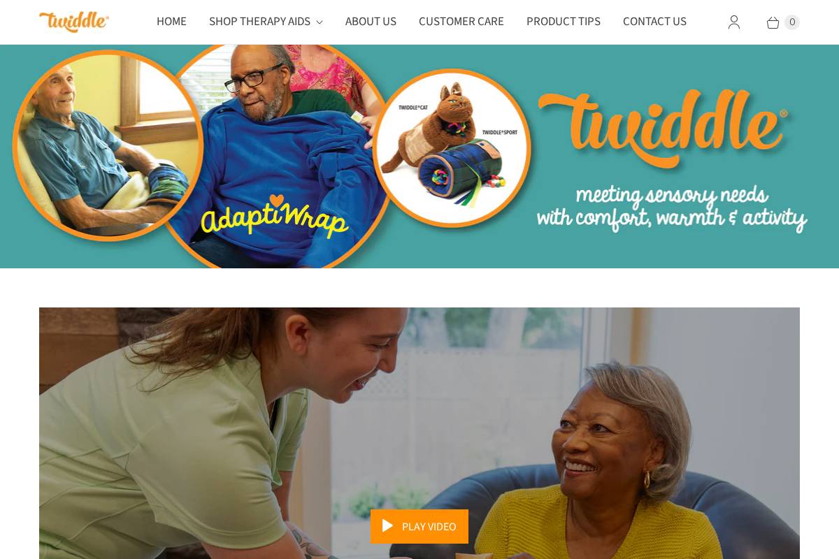 4twiddles.com homepage screenshot