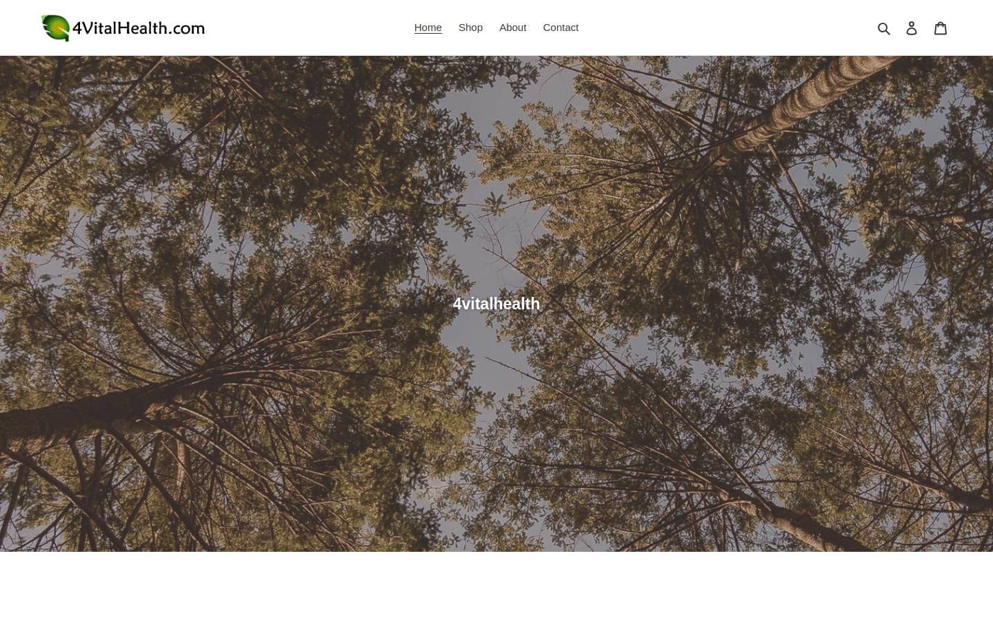 4vitalhealth.com homepage screenshot