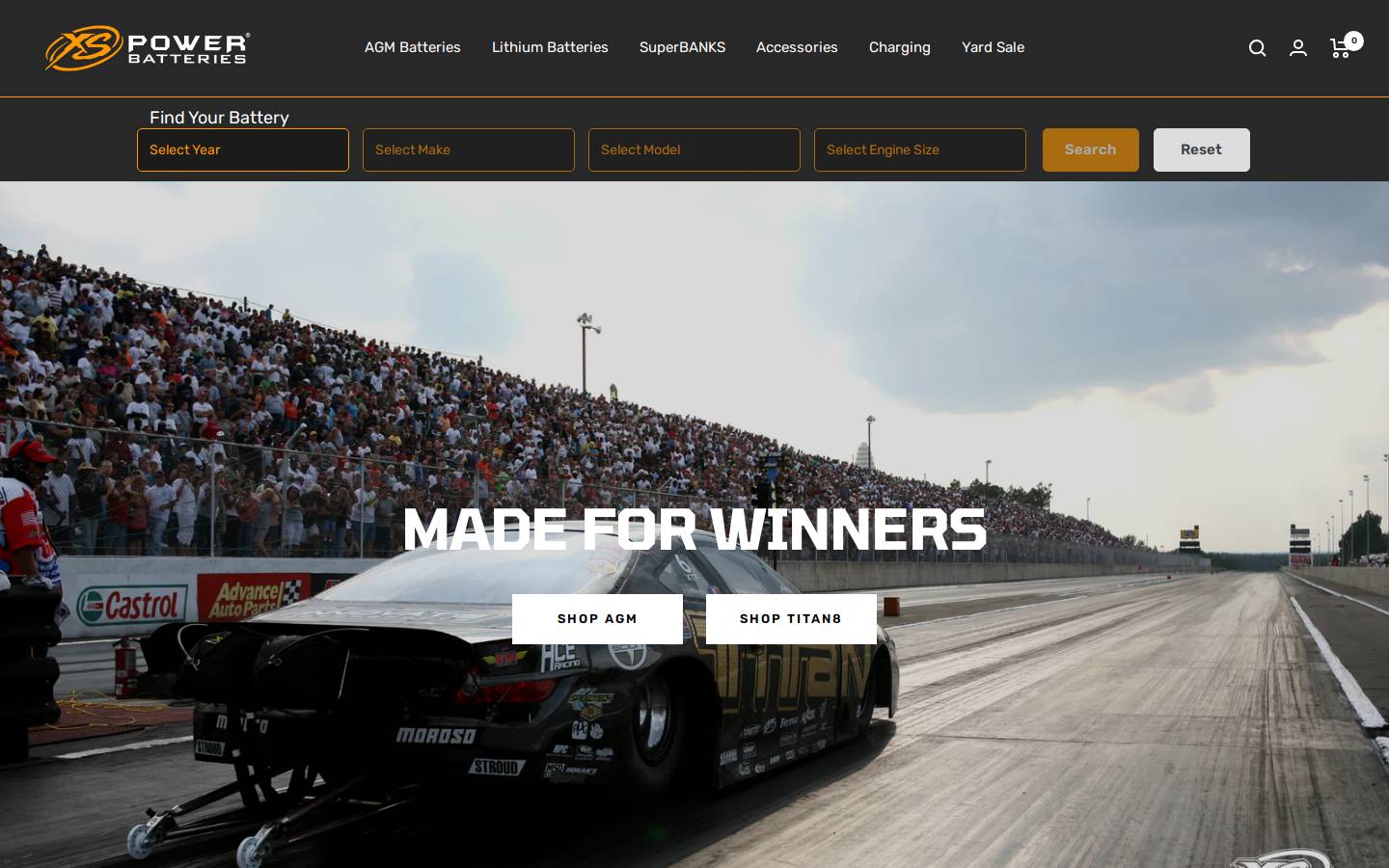 4xspower.com homepage screenshot
