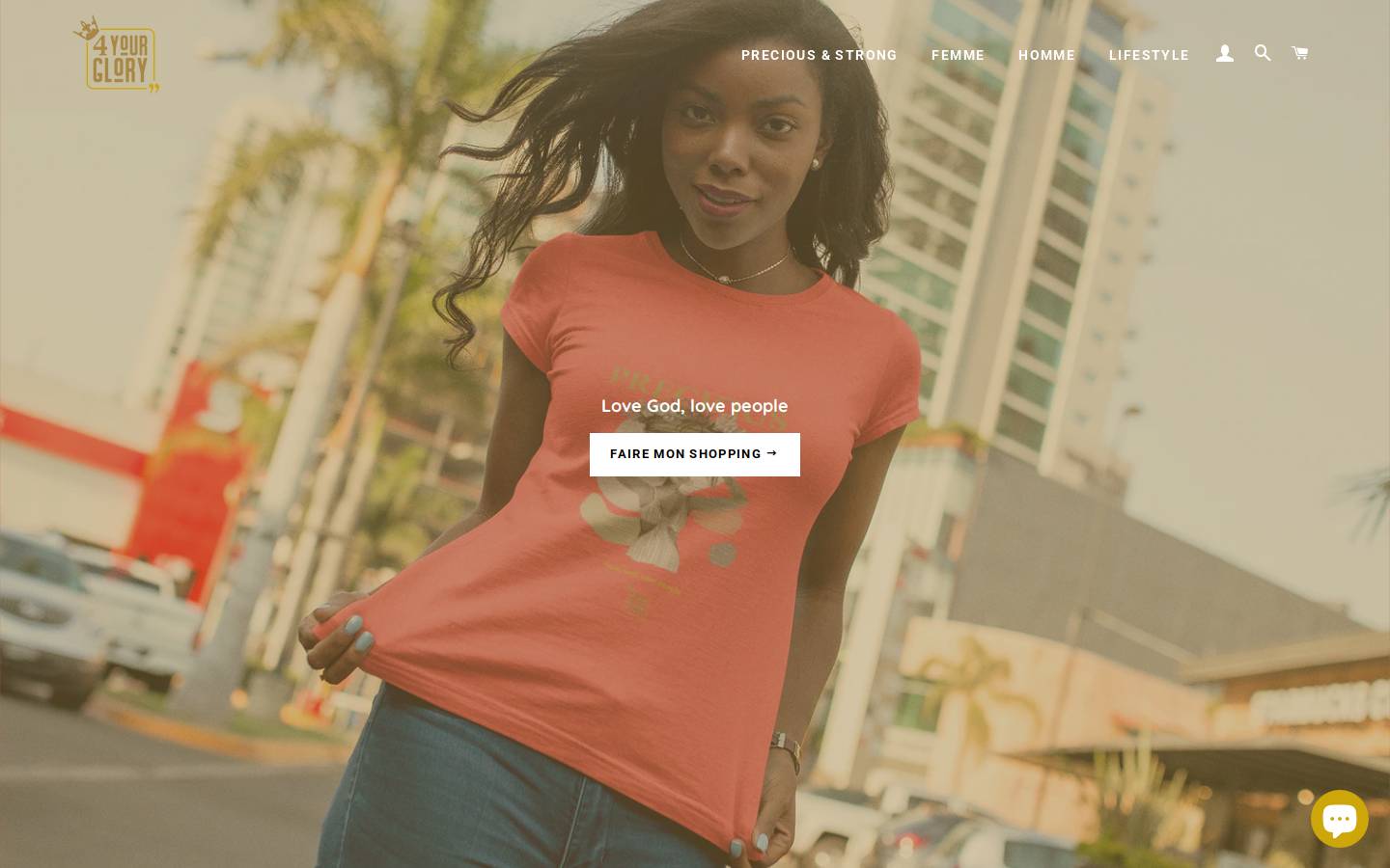 4your-glory.com homepage screenshot