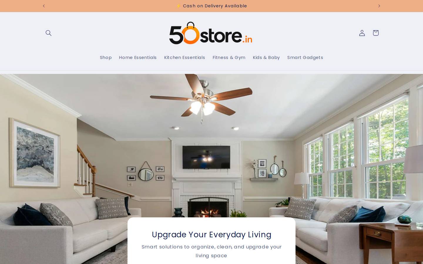 50store.in homepage screenshot