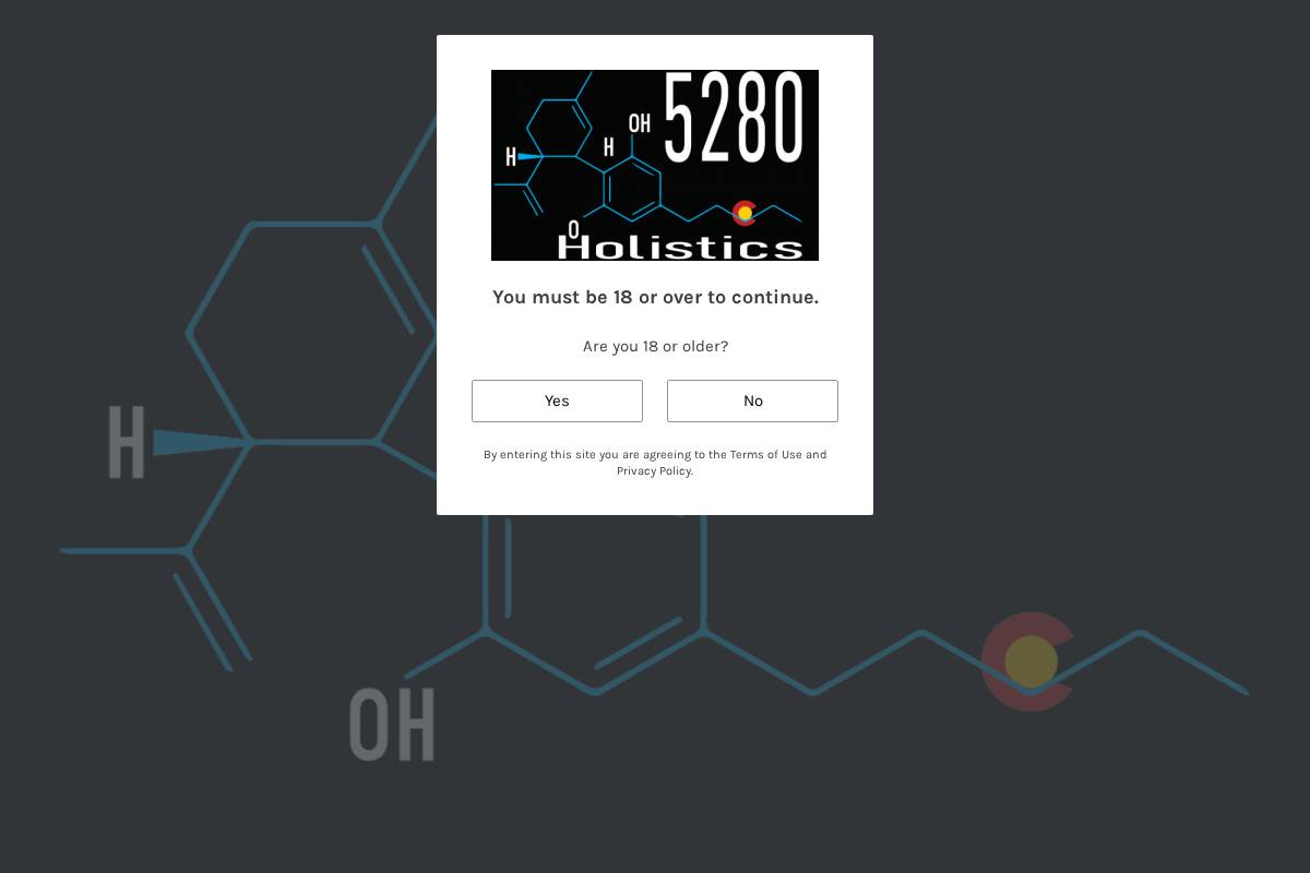 5280holistics.com homepage screenshot