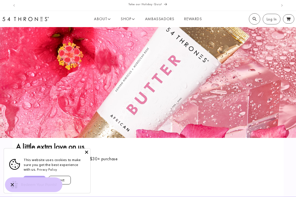 54 Thrones homepage screenshot