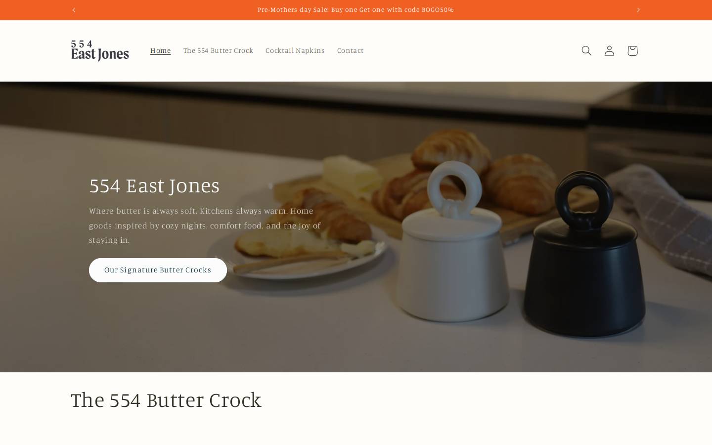 554jones.com homepage screenshot