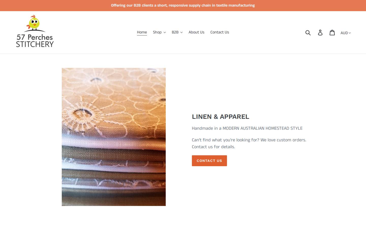 57perches.com homepage screenshot