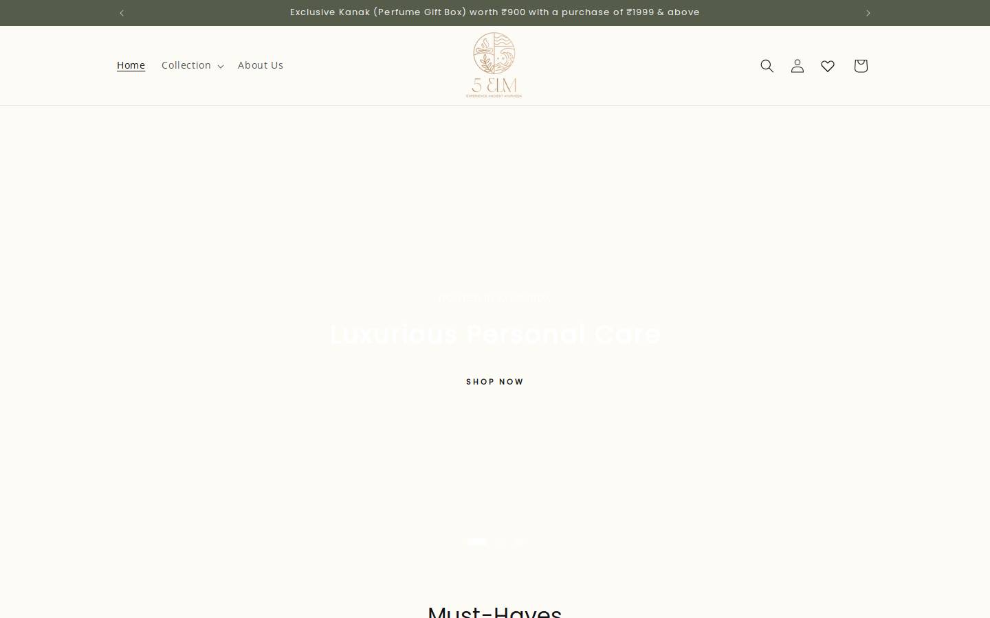 5elmindia.com homepage screenshot