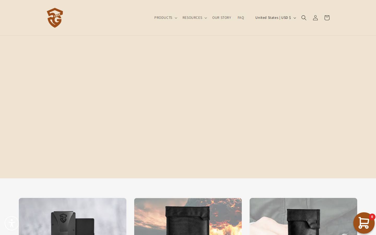5gfree.com homepage screenshot