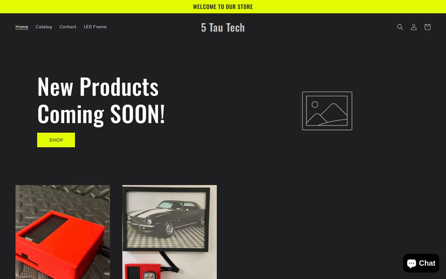 5tautech.com homepage screenshot
