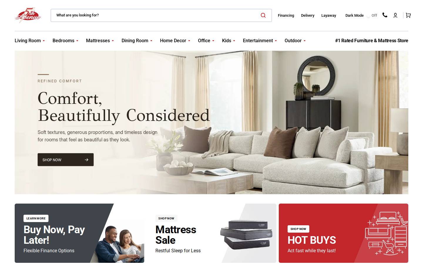 5thdetroit homepage screenshot