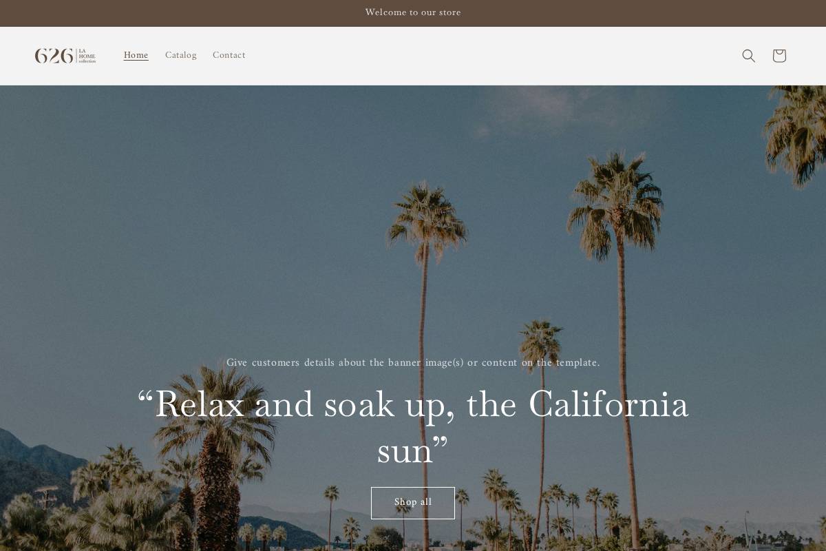 626home.co homepage screenshot