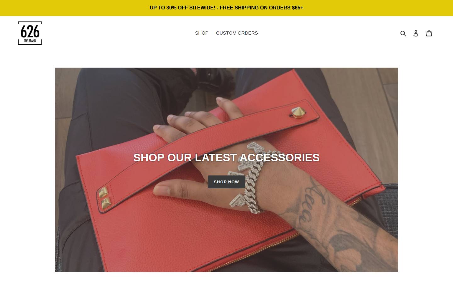 626thebrand.com homepage screenshot