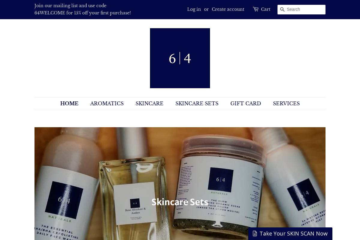 6|4 Luxury homepage screenshot