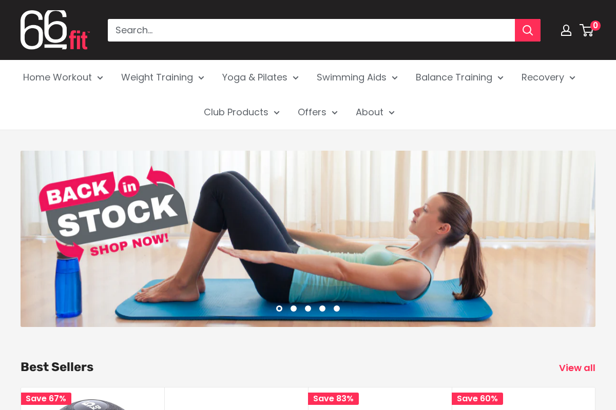 66fit Limited homepage screenshot