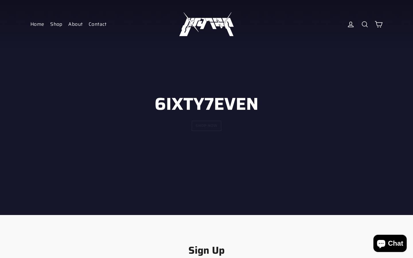 6ixty7.com homepage screenshot