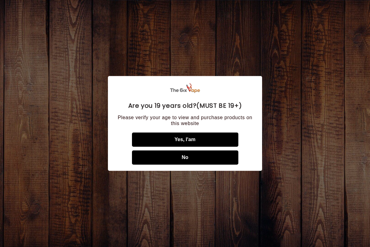 6ixvape.ca homepage screenshot